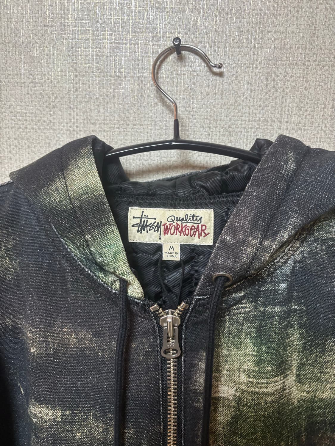 스투시 스텐팻 카모 워크자켓 m 상품이미지2