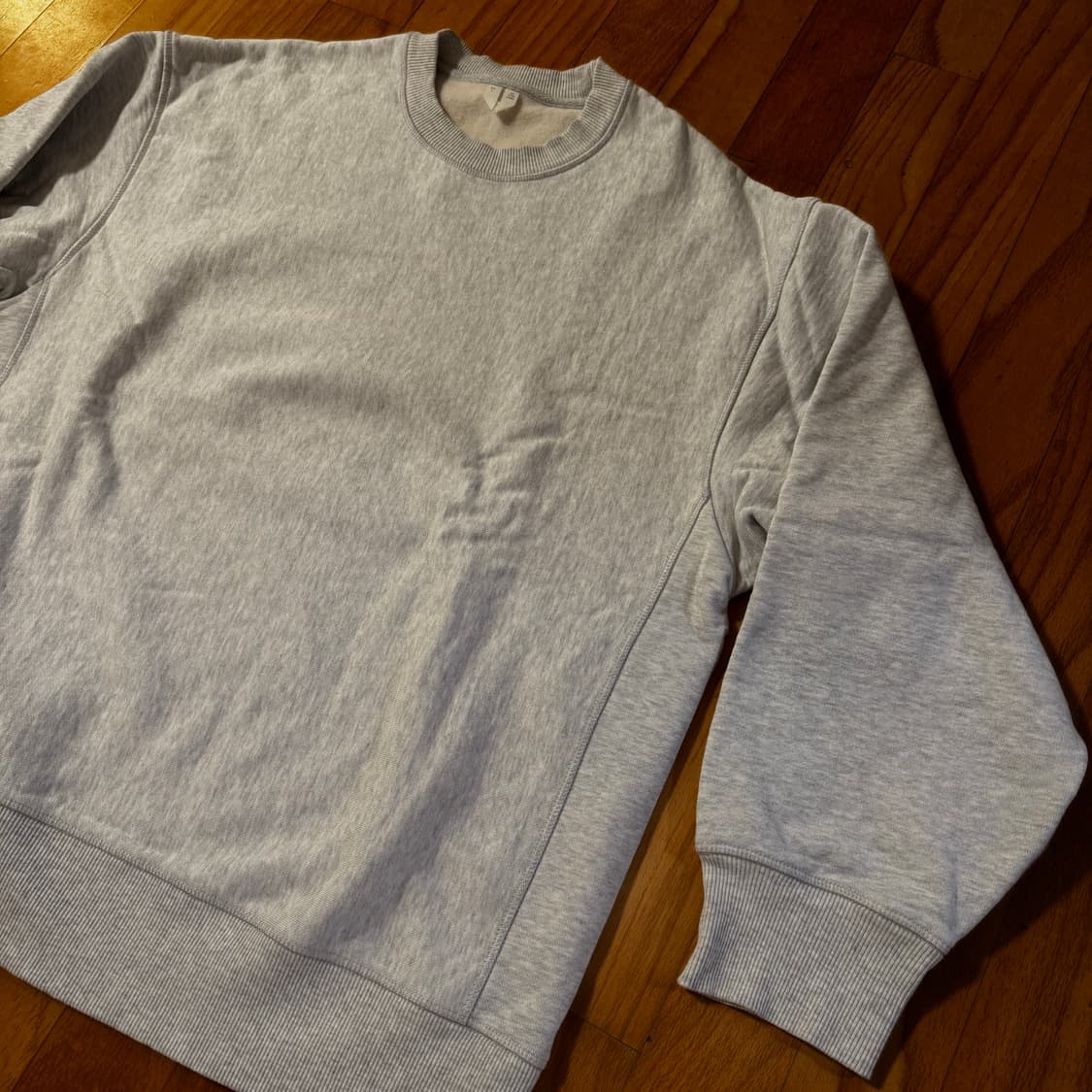 아르켓 스웨트 크루넥 그레이 L 신품 상품이미지2