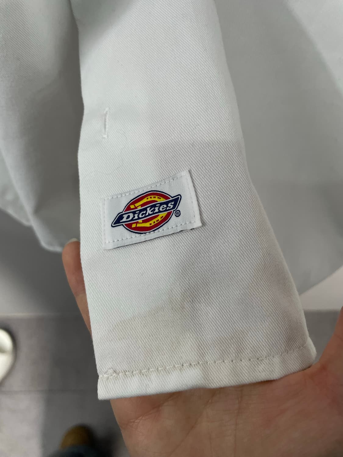 디키즈 화이트 반팔 워크 셔츠 H2427 상품이미지6