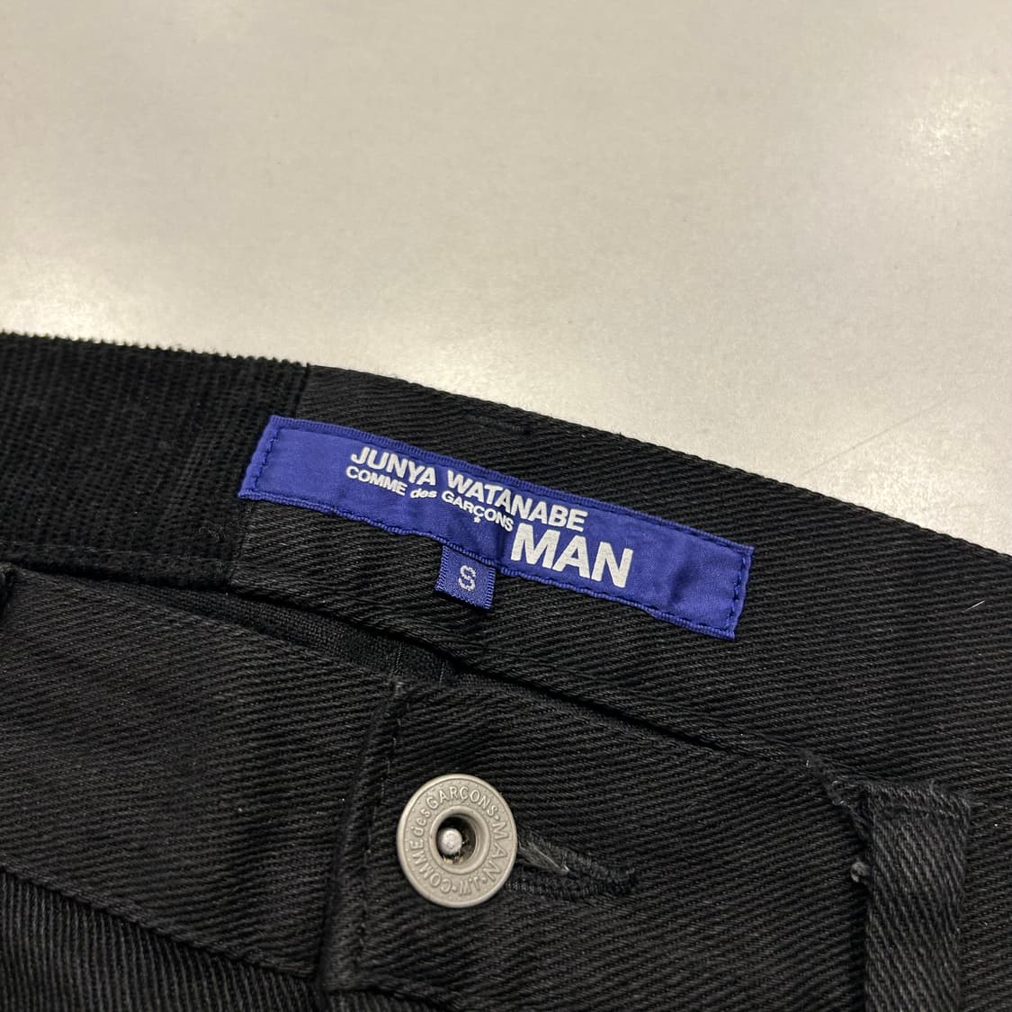 [S] 14FW 준야 와타나베 꼼데 패치워크 블랙 데님 B52 상품이미지4