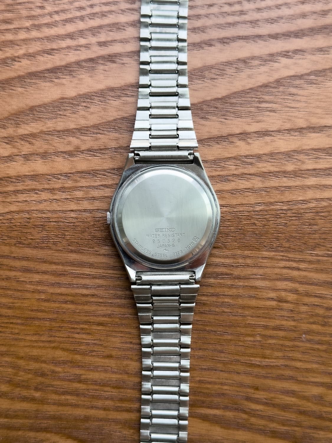 [중고] 세이코 타입2 7123 실버 - 80s 빈티지 쿼츠 데이데이트 상품이미지5