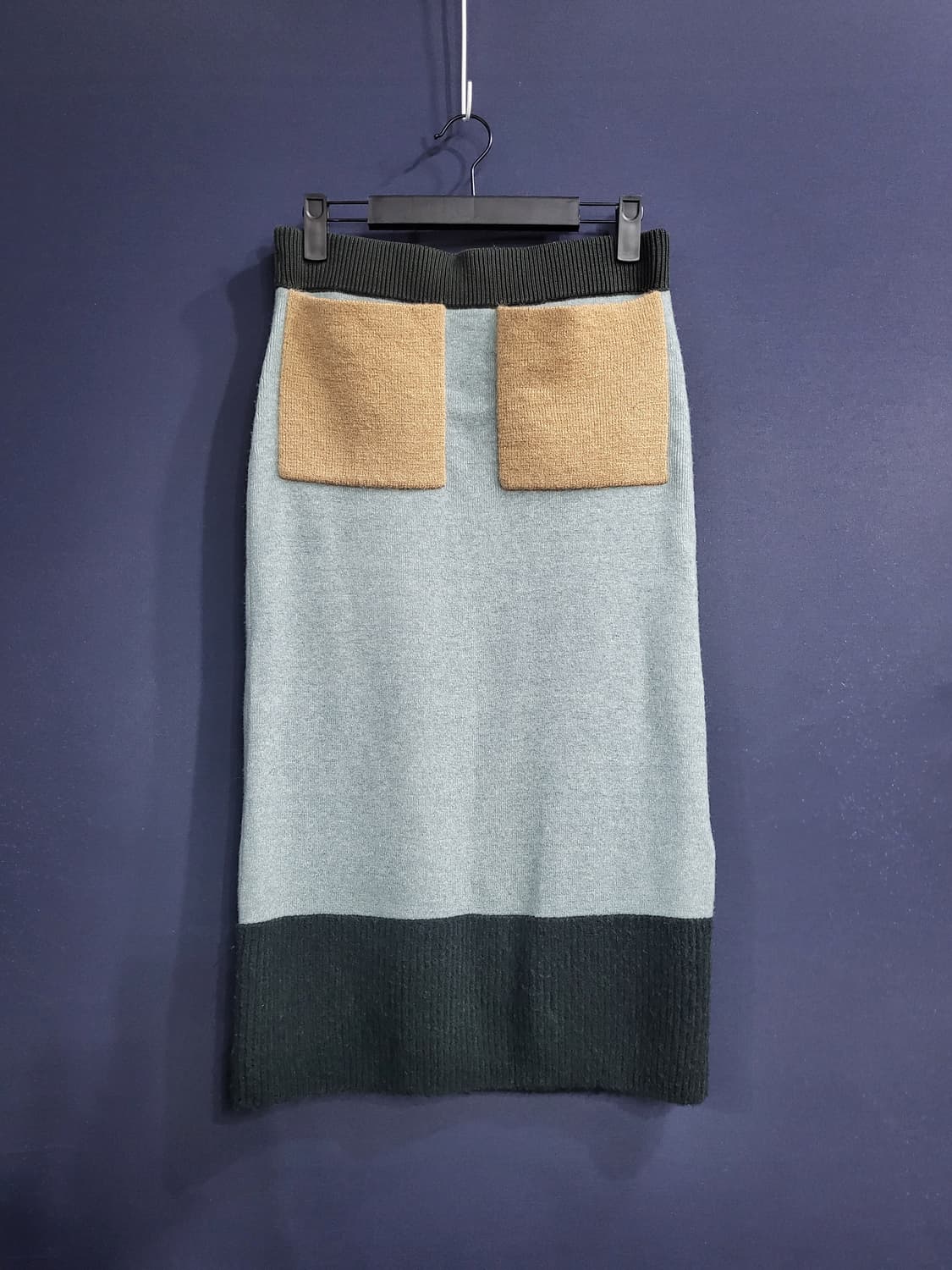 코스 울 모헤어 패치 포켓 니트 스커트 상품이미지1