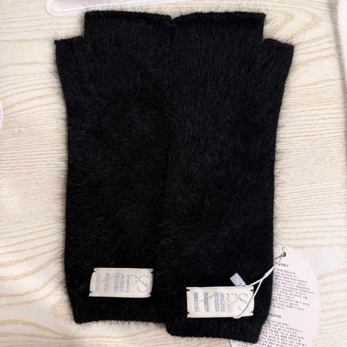 더블힙스 리본 앙고라 워머 상품이미지4