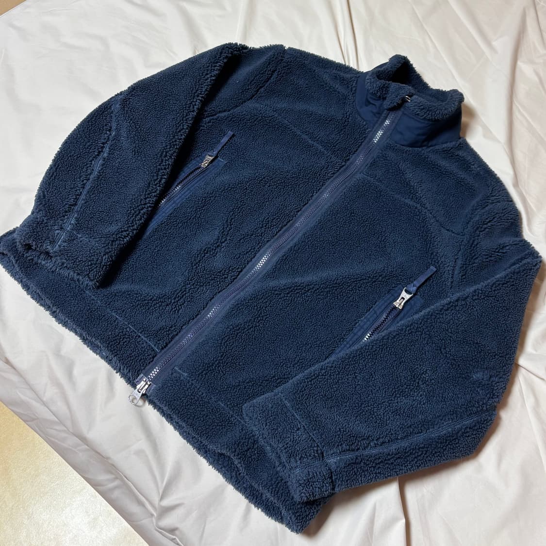 [XL] 아르켓 네이비 오버핏 플리스 자켓 상품이미지1