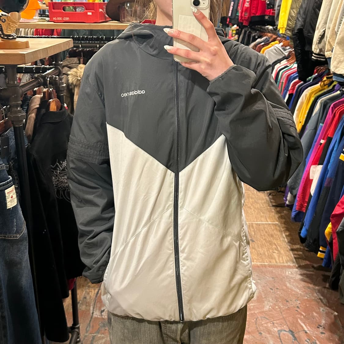 [HI] 아디다스 바람막이 그레이 상품이미지2