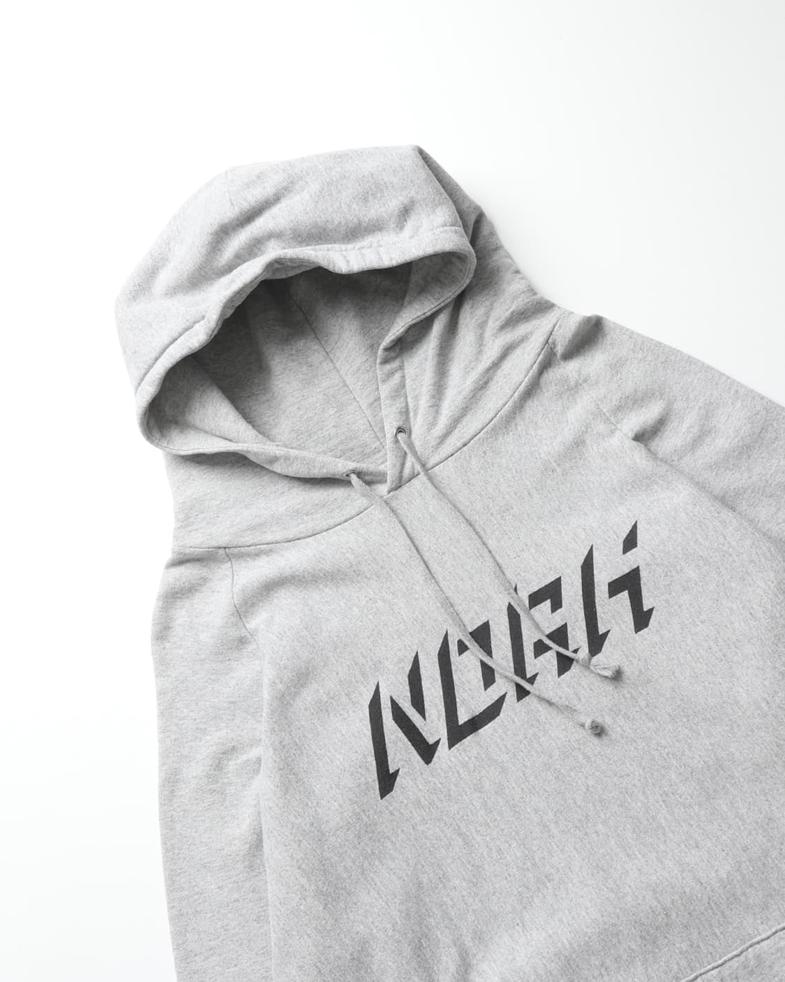 노아 NOAH Grey Logo Raglan Hoodie 상품이미지6