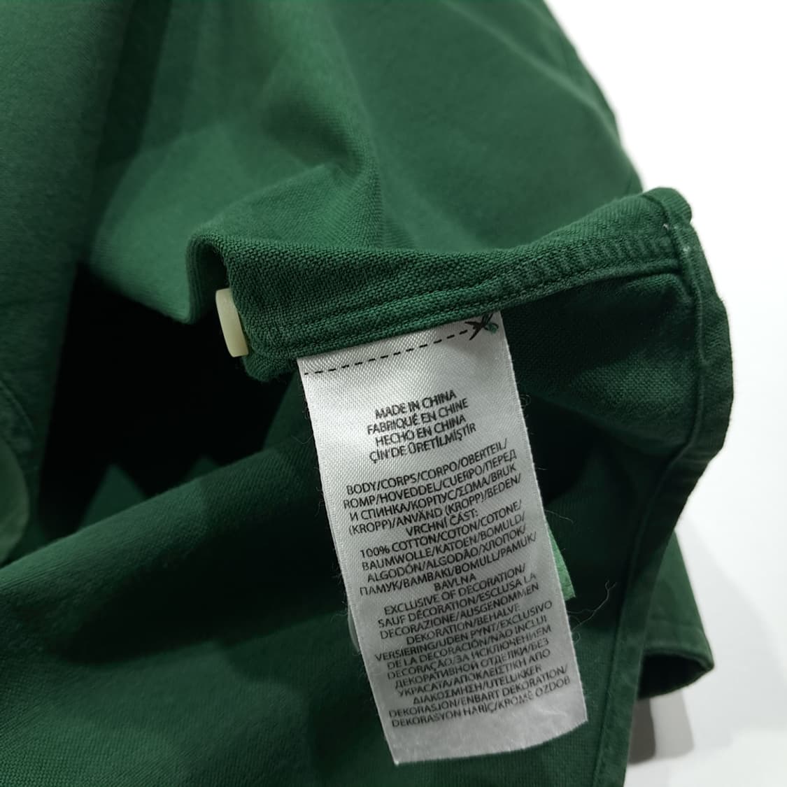 CL446 S 폴로 코튼 버튼다운 퍼플포니 그린 셔츠 남방 상품이미지5