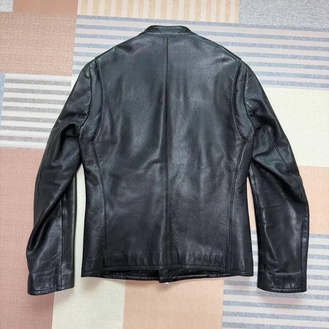(싸게처분)리튬옴므 싱글 라이더스 가죽 자켓 44size(S사이즈상당) 상품이미지3