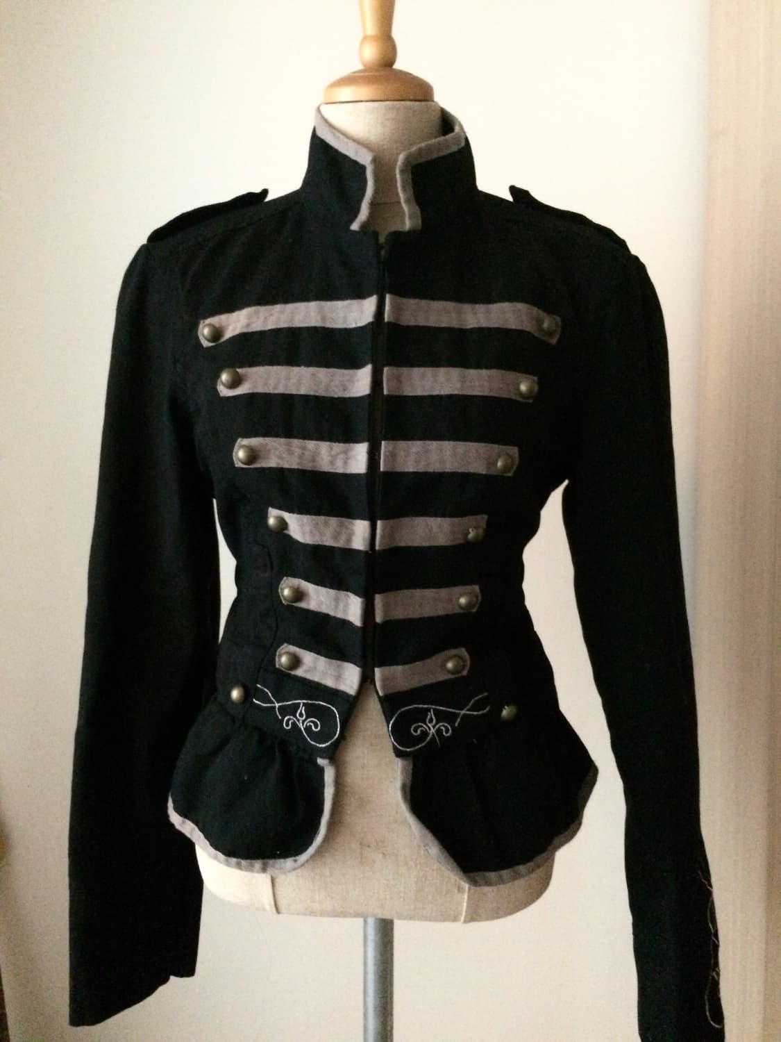 빈티지 아카이브 블랙 나폴레옹 자켓 archive 상품이미지1