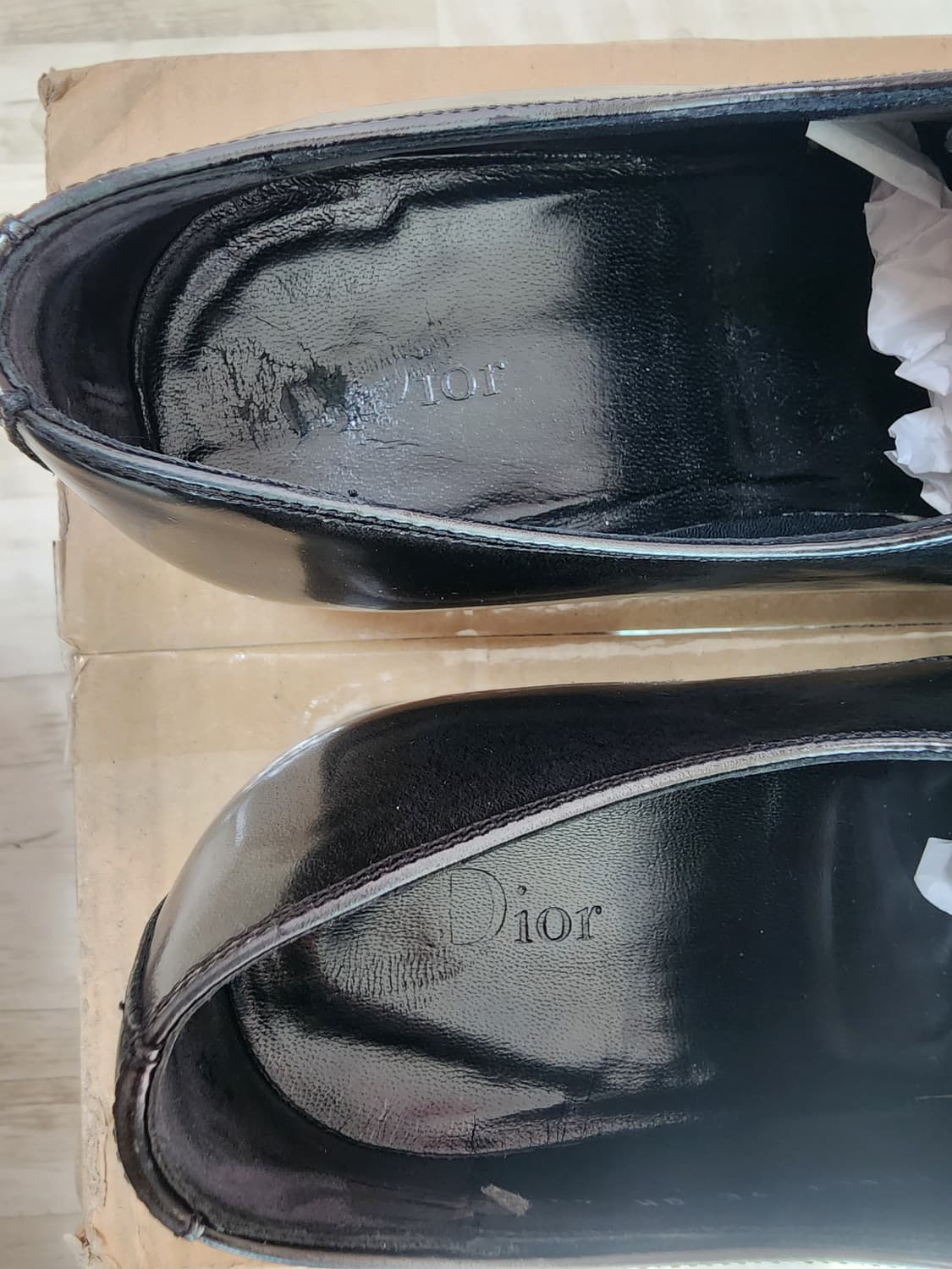 Dior 디올 더비 슈즈 팜. 9E(270~275)사이즈 구두 상품이미지8