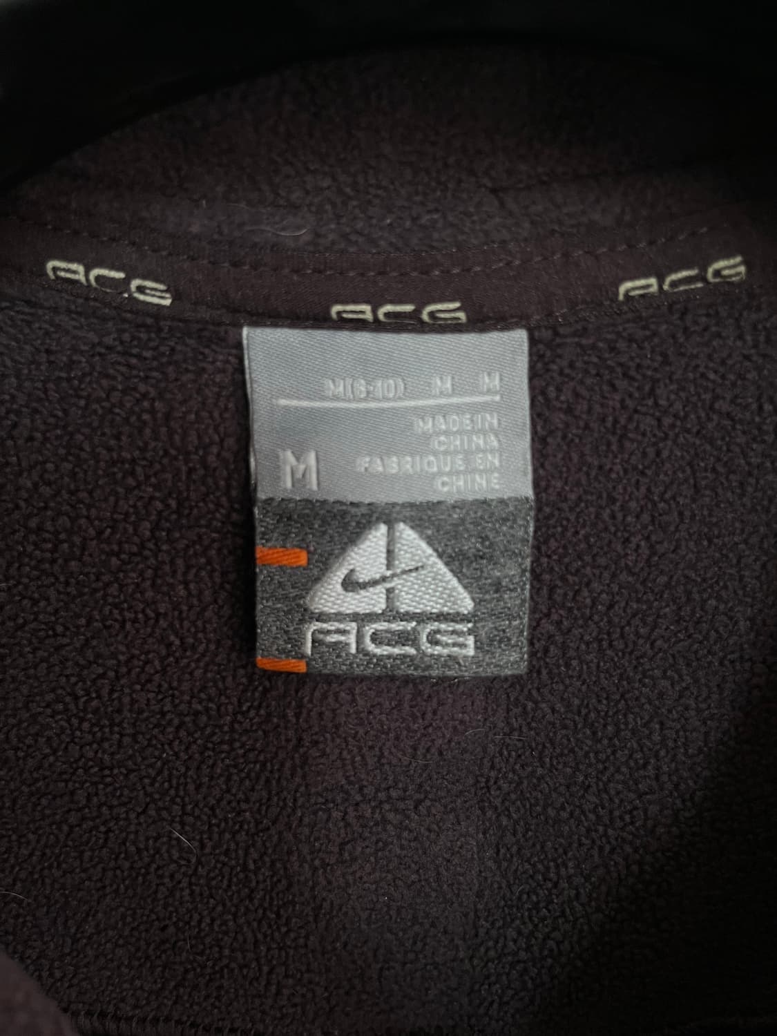 여성 ACG 플리스 하프 집업 상품이미지6