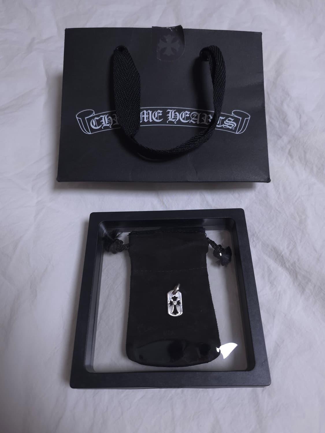 [OS] 크롬하츠 타이니 도그택 1P 원포인트 다이아 상품이미지1