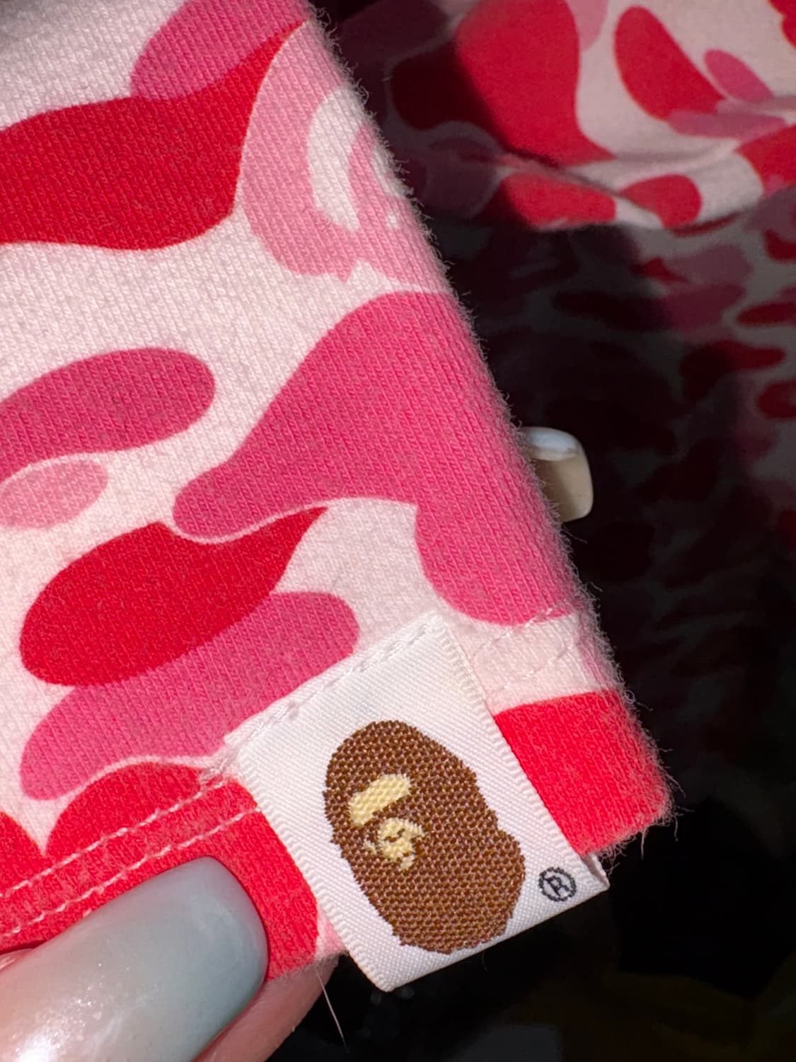 베이프 abc 카모 롱슬리브 원피스 상품이미지5