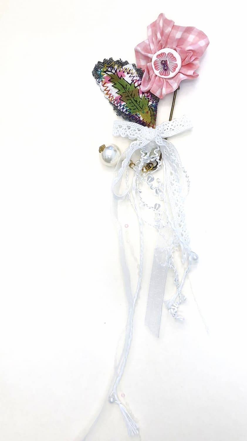 [브로치] Soft Sharon fabric brooch 상품이미지5