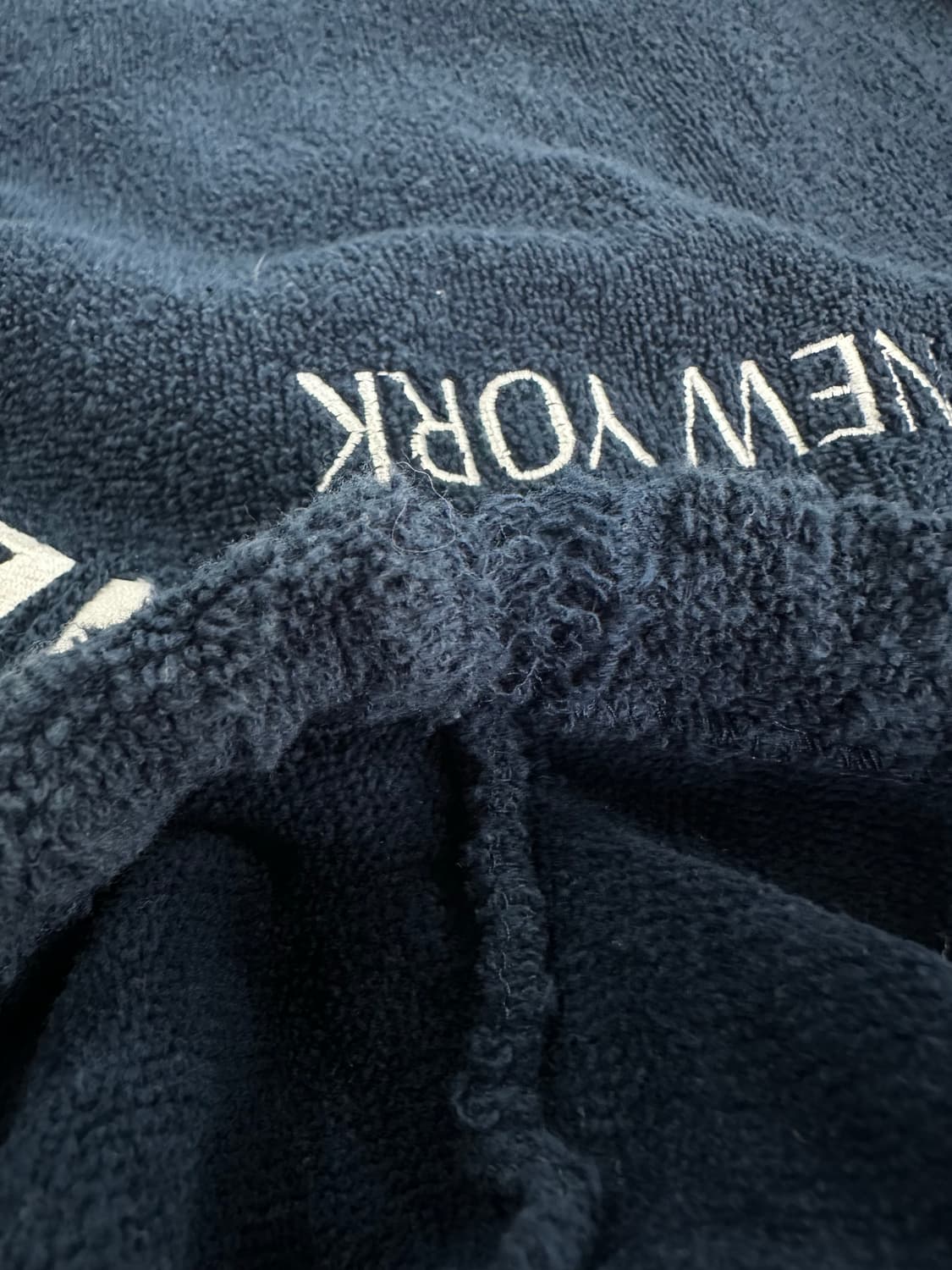 슈프림 16ss 테리 네이비 후드 집업 상품이미지9