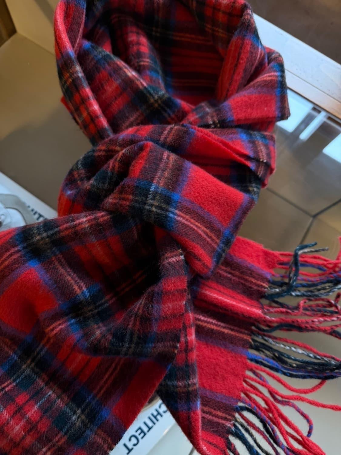 이탈리아 캐시미어 머플러  상품이미지3