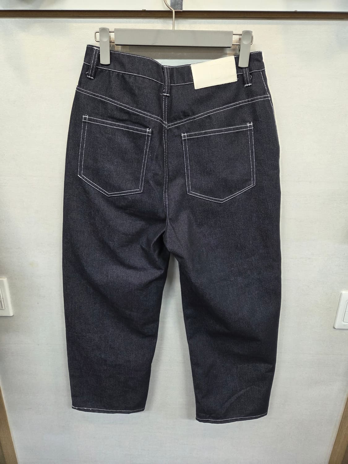 데케트 투턱 와이드 진청 데님팬츠 28 상품이미지2