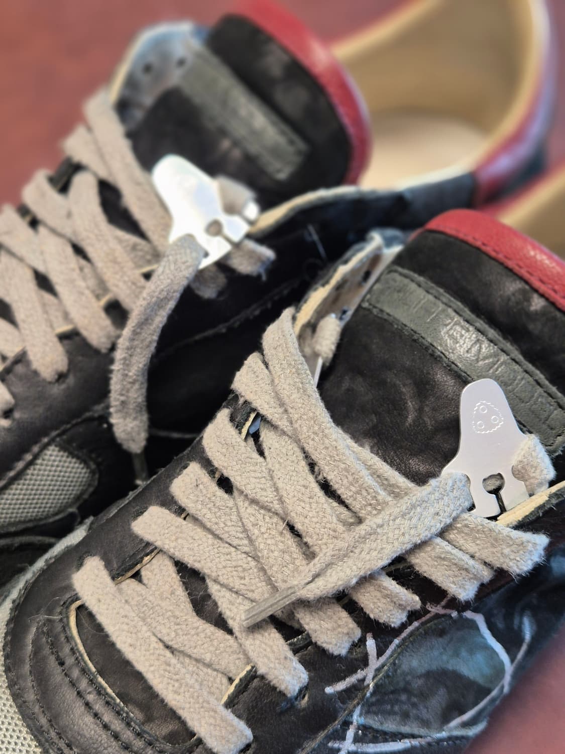 실착용2회255-260(40) 정품 필립모델 스니커즈 상품이미지8