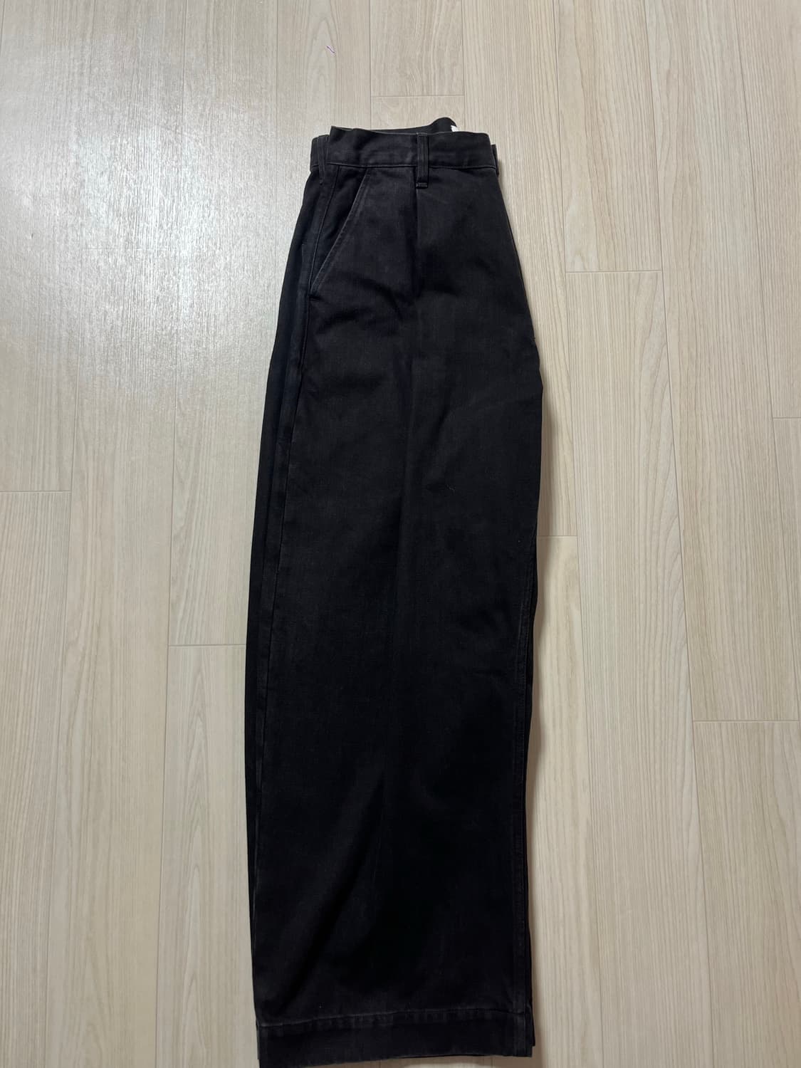 [Studio Nicholson]푸크 워시드 데님_워시드 블랙 (S) 상품이미지5