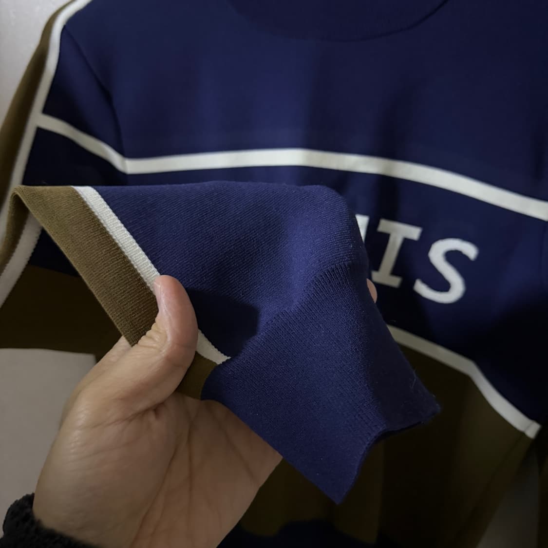 토리버치 테니스 크롭 긴팔 니트 티셔츠 S (55정도) 상품이미지4