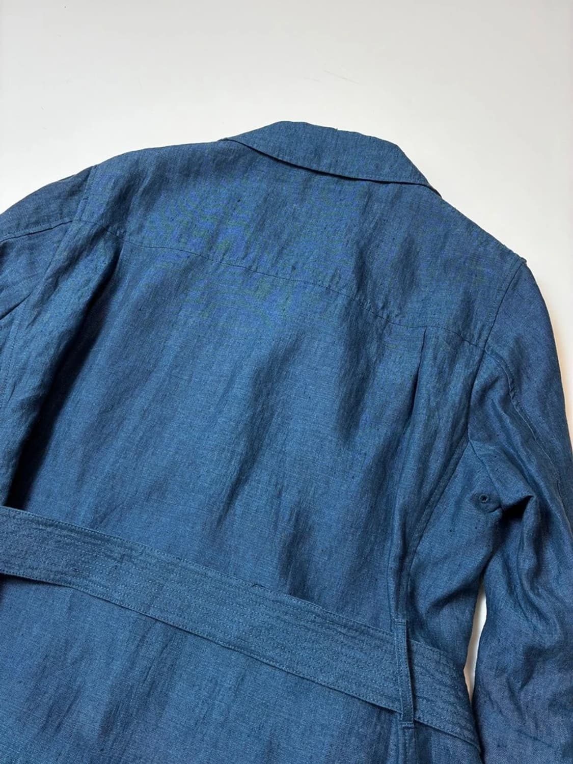 맨온더분 20ss 100% 린넨 벨티드 헌팅 자켓 PN8407 상품이미지4