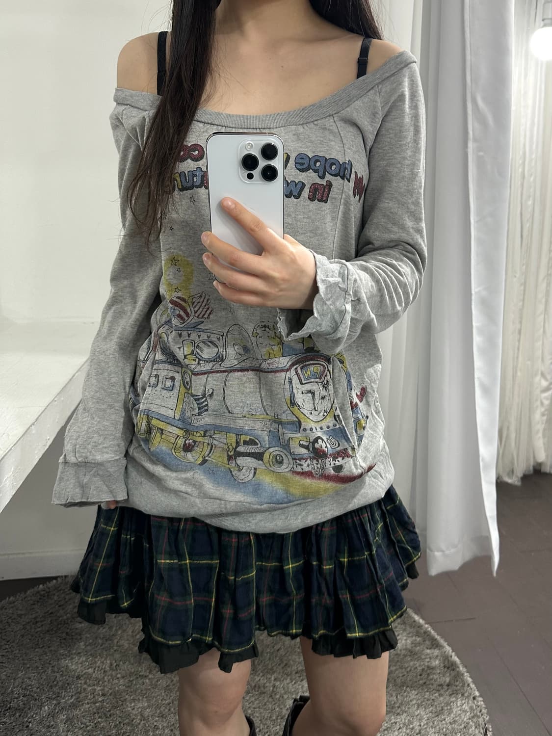 pavonine printing top 상품이미지4