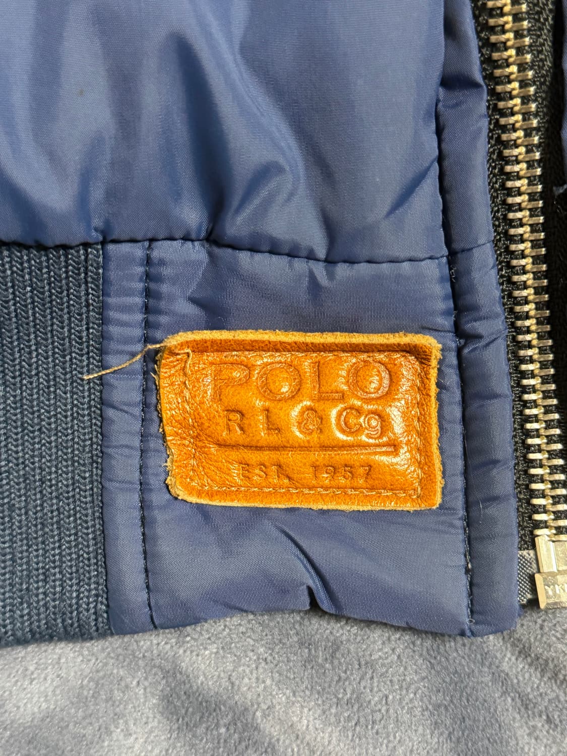 (M) 폴로 빅포니 브리튼 패딩 네이비 상품이미지4