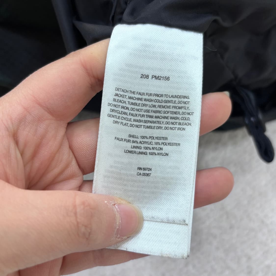 M 컬럼비아 나일론 바람막이 자켓 0326E 상품이미지5