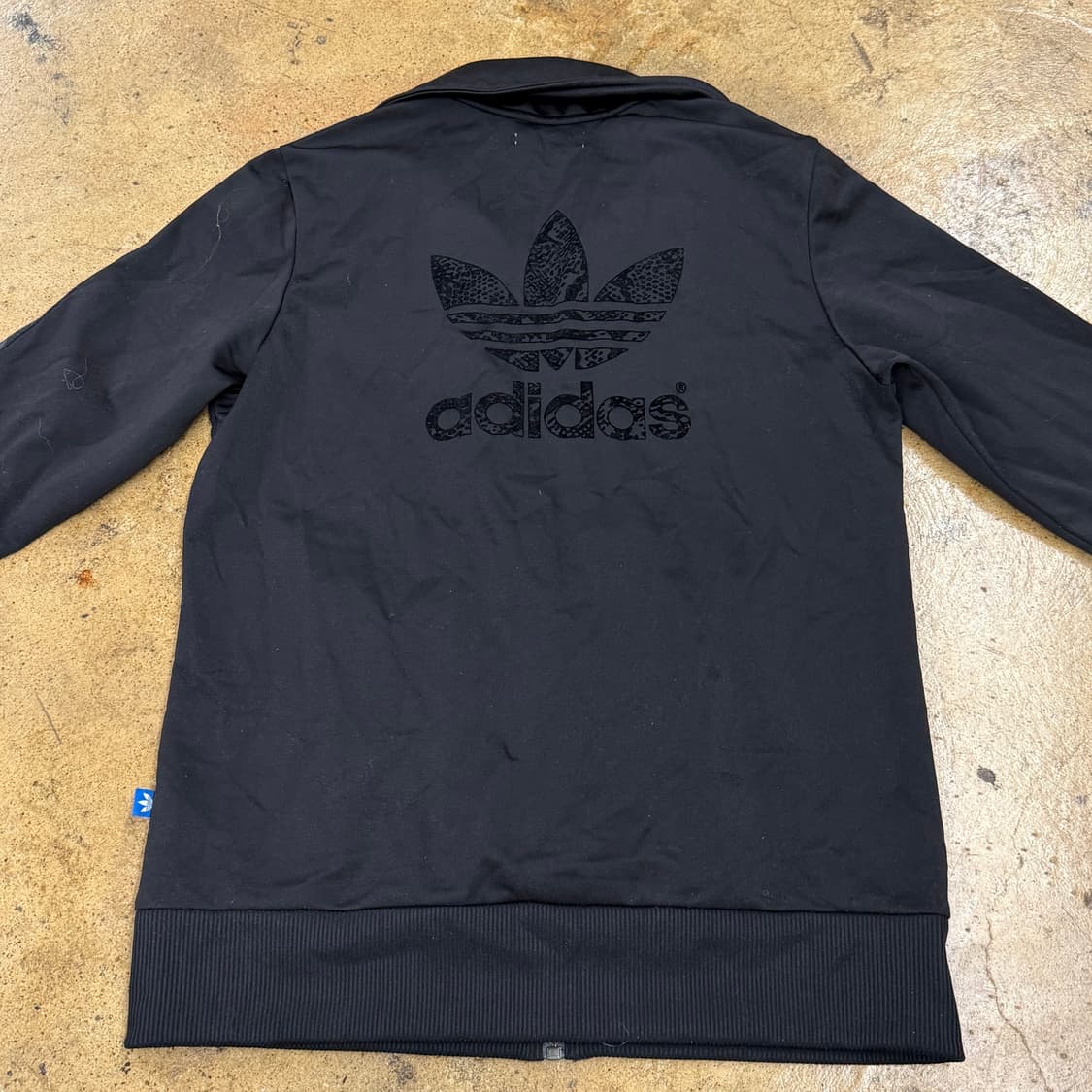 아디다스 뱀피 올블랙 파이어버드 져지 트랙탑 90 상품이미지4