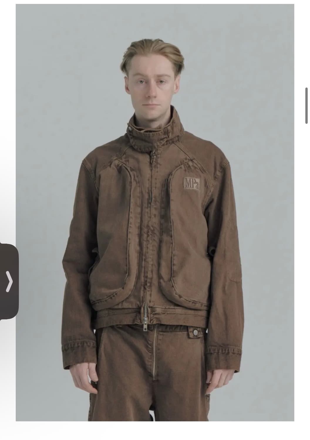 구매) 플라스틱프로덕트 3d mods jacket brown 상품이미지1