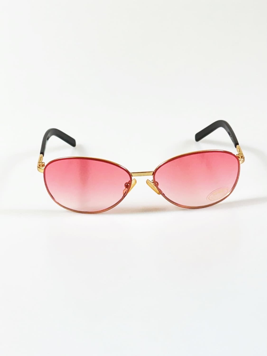 90s IXRON 무테 오벌 프레임 틴트 빈티지 선글라스 상품이미지1