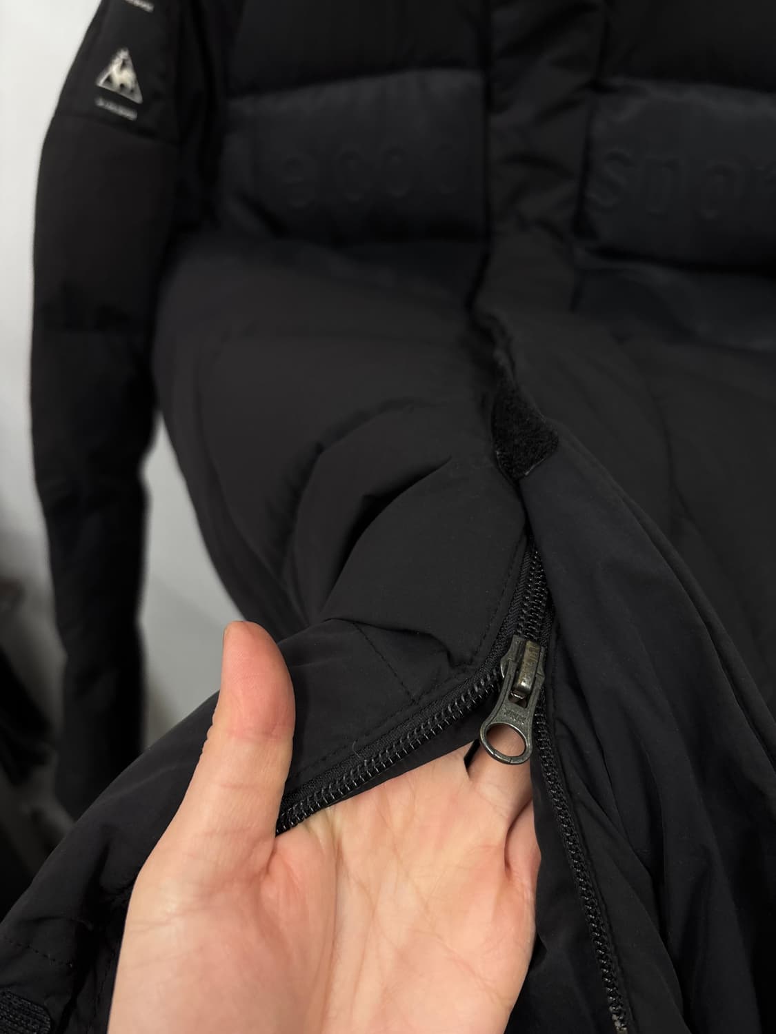 르꼬끄 후드탈착 롱 다운패딩 상품이미지7