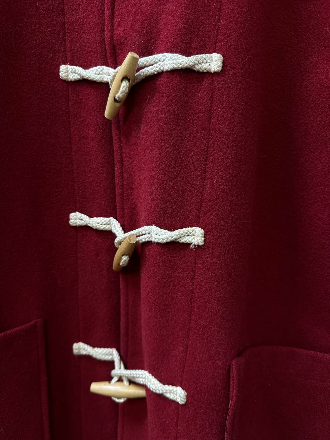 일본빈티지 울 떡보끼 더플 코트 상품이미지3