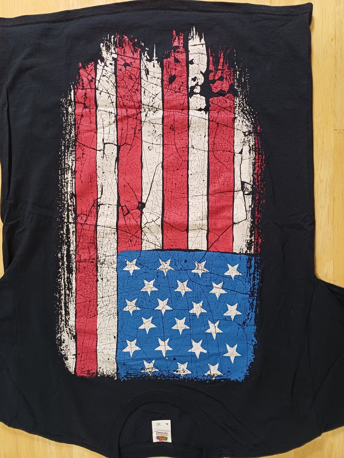 [XL] 빈티지 미국 국기 티 상품이미지1