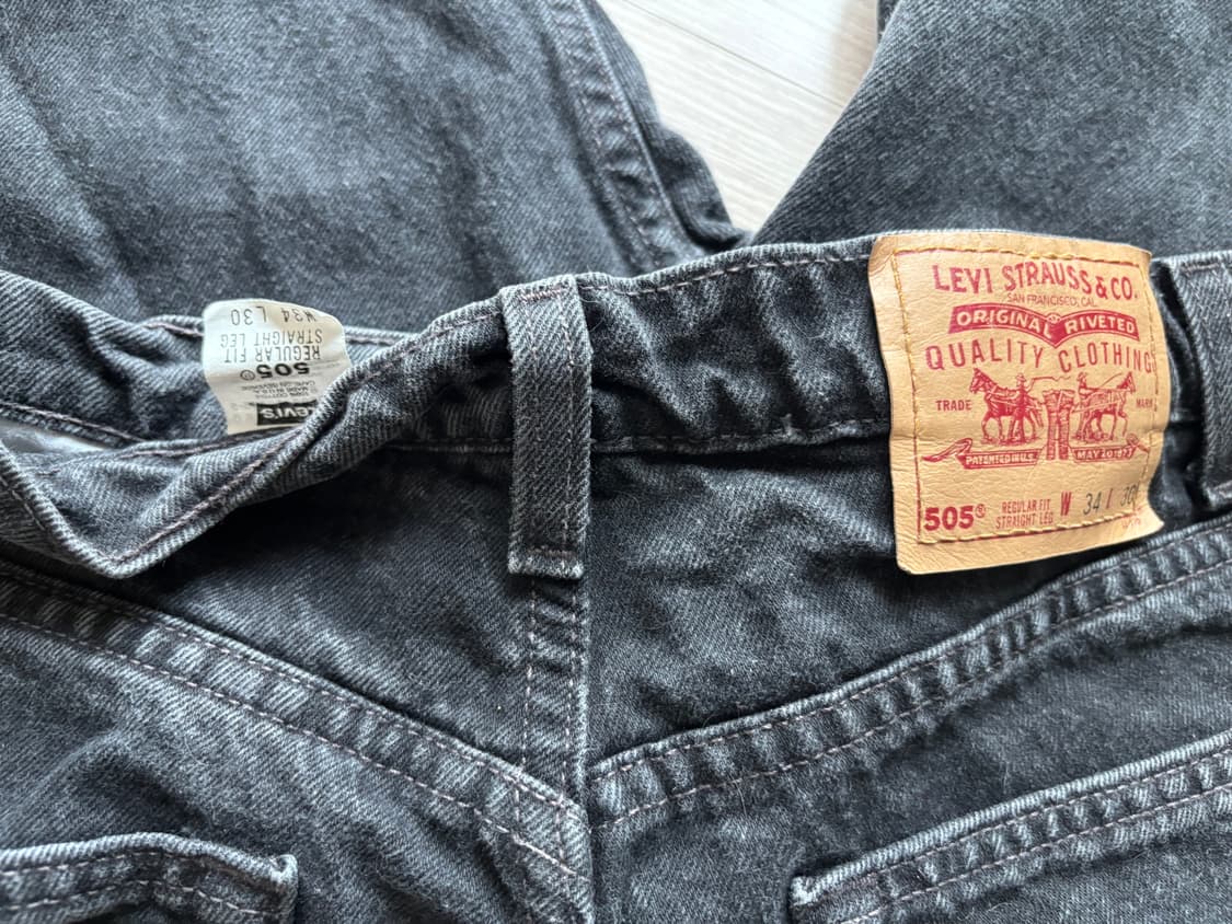 90s usa levis 505 34x30 상품이미지3