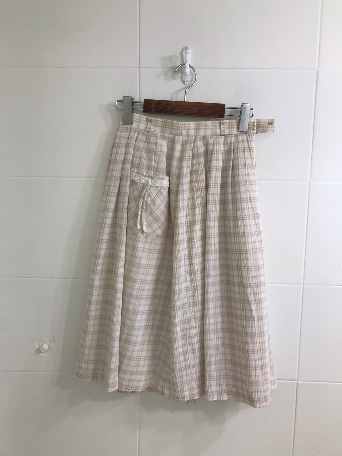 뜨개 꽃 가디건 하구미 잔꽃 도트 모리걸 코디세트 상품이미지9