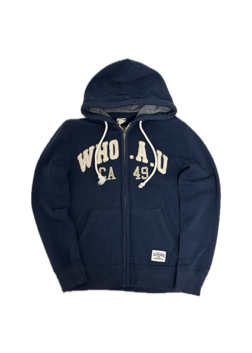 후아유 네이비 후드집업  상품이미지1