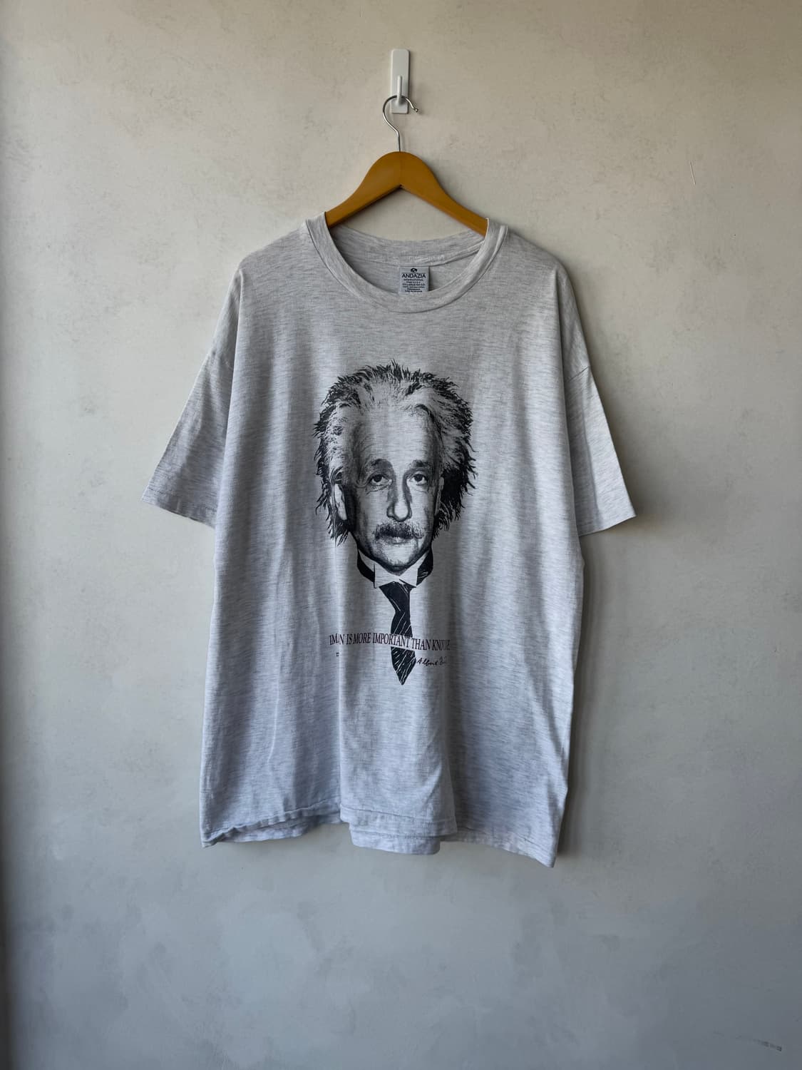 90s Albert Einstein 티셔츠  상품이미지1