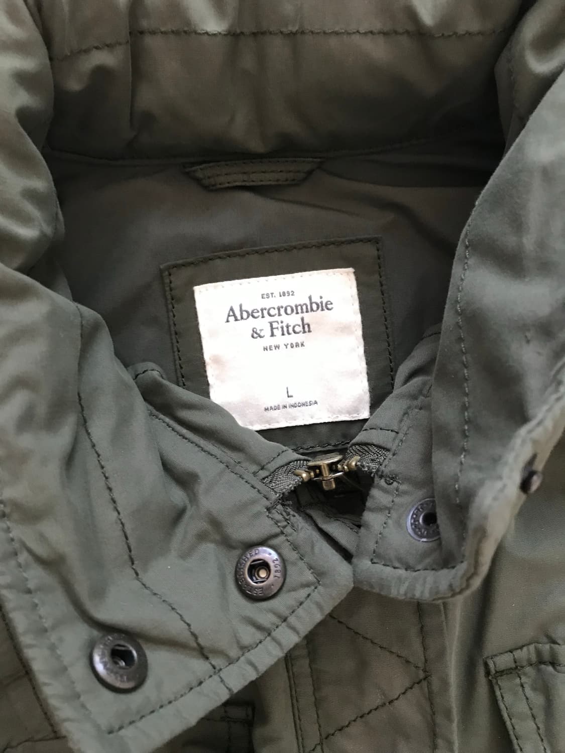 아베크롬비 카키 야상 자켓 상품이미지8