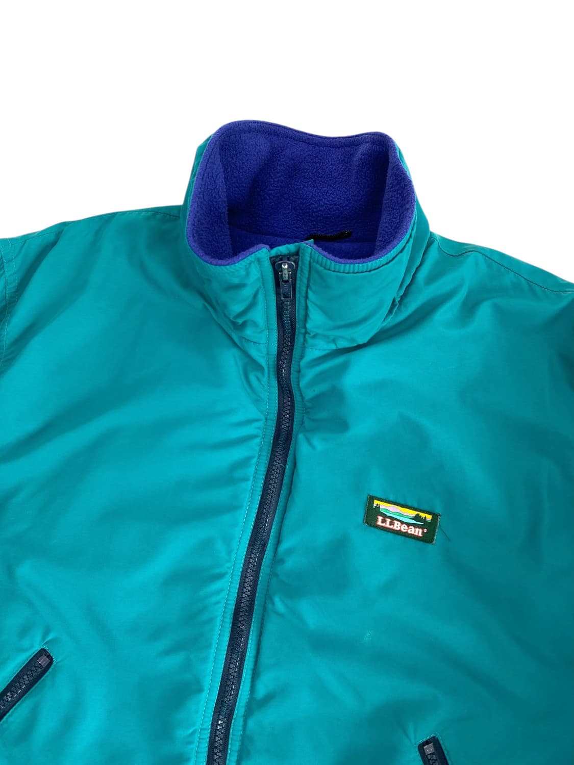 8-90's 엘엘빈 웜업 자켓 상품이미지3