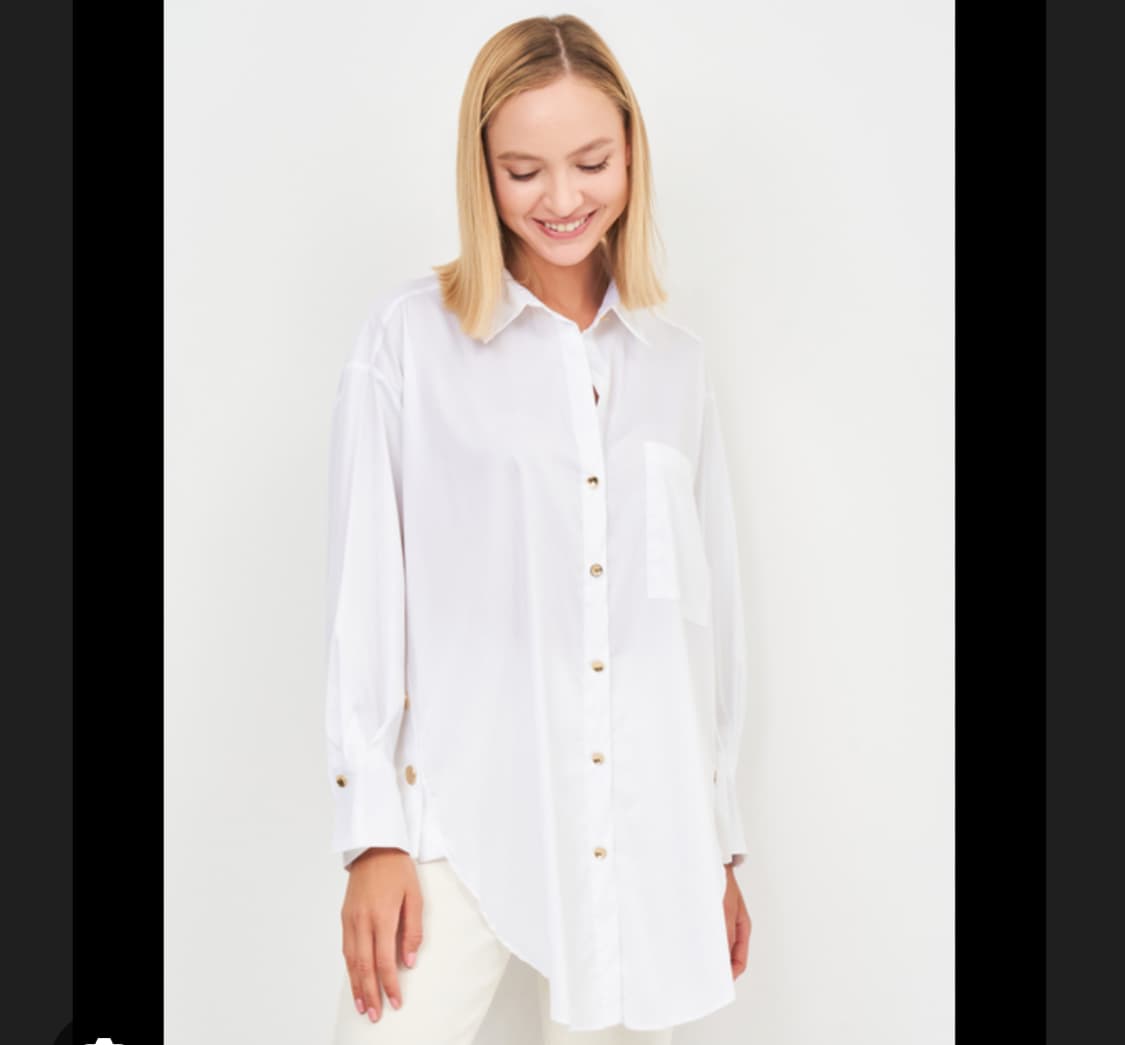66) ZARA 자라 블라우스 롱셔츠 상품이미지2