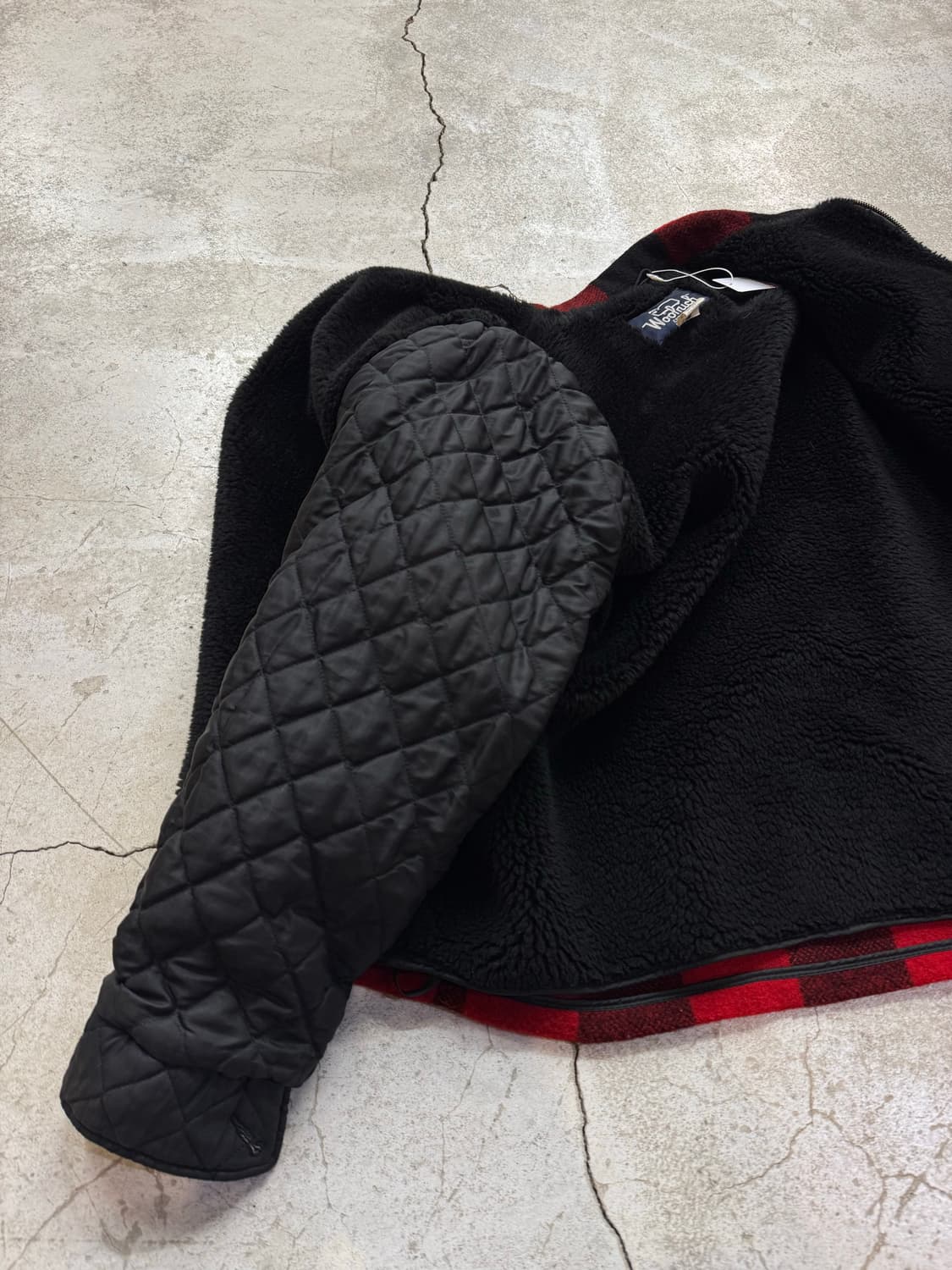 80s 울리치 버팔로 울 쉐르파 자켓 상품이미지9