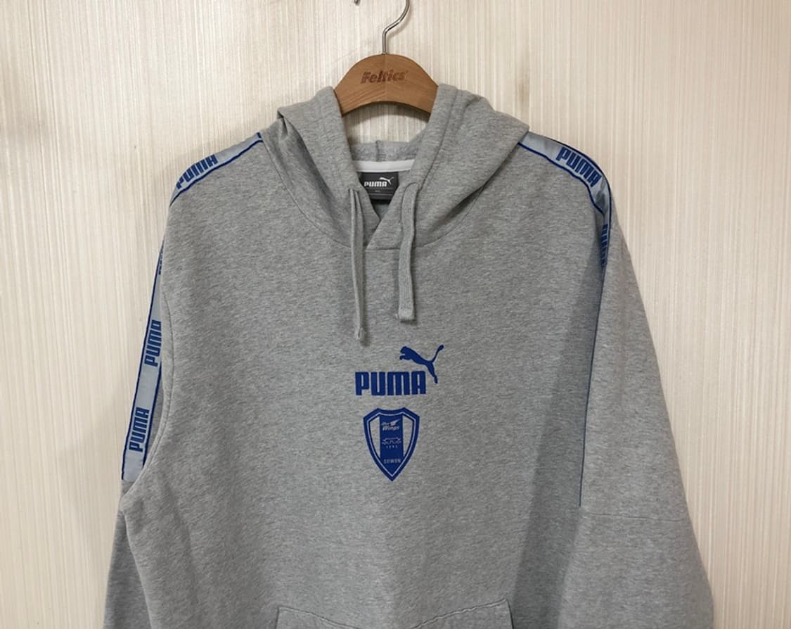 K리그 푸마 21시즌 수원삼성블루윙즈 후드티셔츠 XXL(110) 상품이미지2