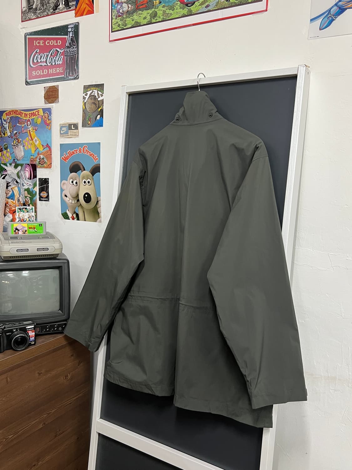 90s LL Bean 엘엘빈 고어텍스 카키 바람막이 상품이미지10