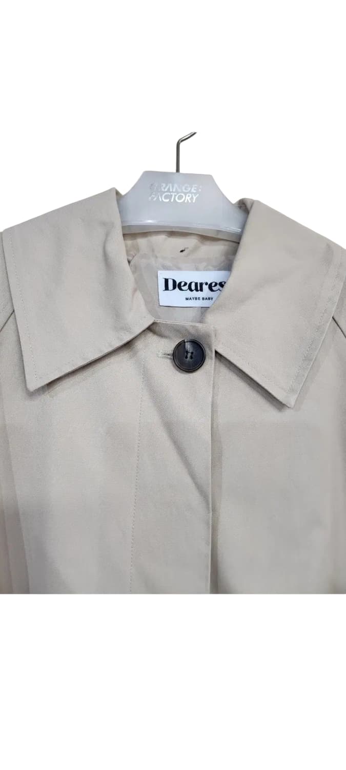 메이비베이비 디어리스트 트렌치 코트 자켓 상품이미지4