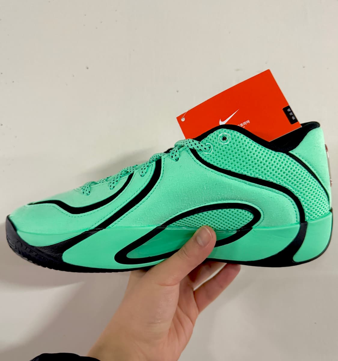 (265,270,275)(새상품)나이키 농구화 조던 테이텀 4 민트 블랙 상품이미지3
