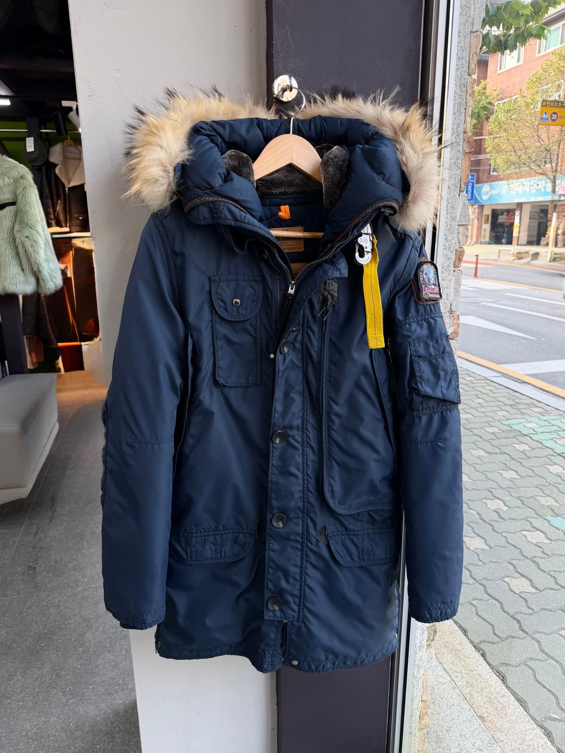 S/ 파라점퍼스 라이트네이비 코디악 퍼 패딩점퍼 상품이미지2