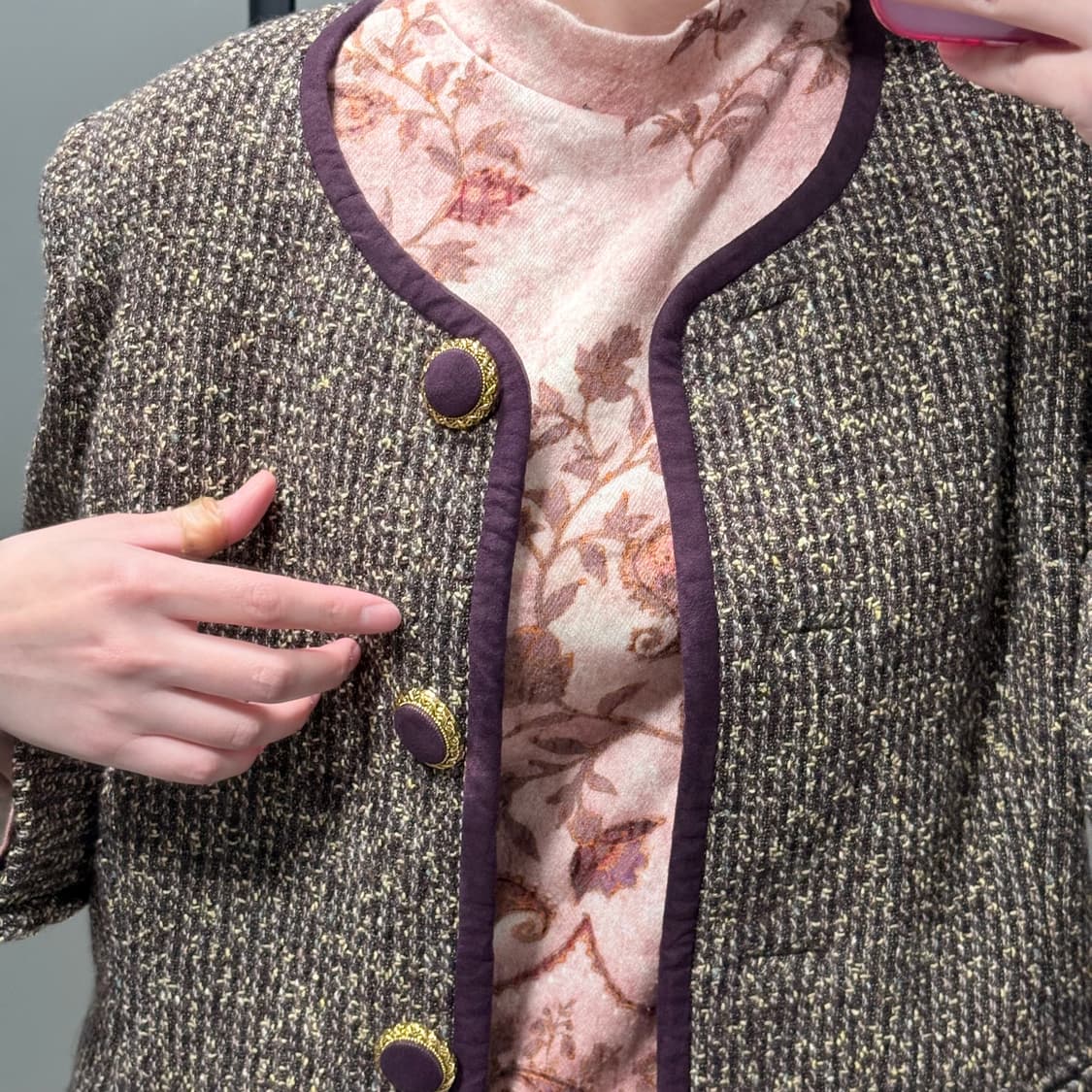 톤온톤 빈티지 퍼플 세트 상품이미지3