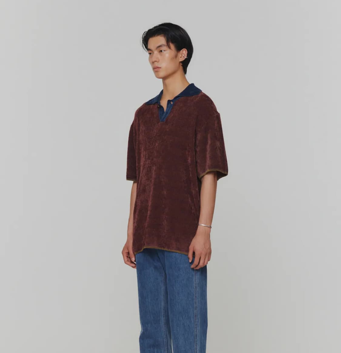 아모멘토 자카드 칼라 니트 상품이미지8