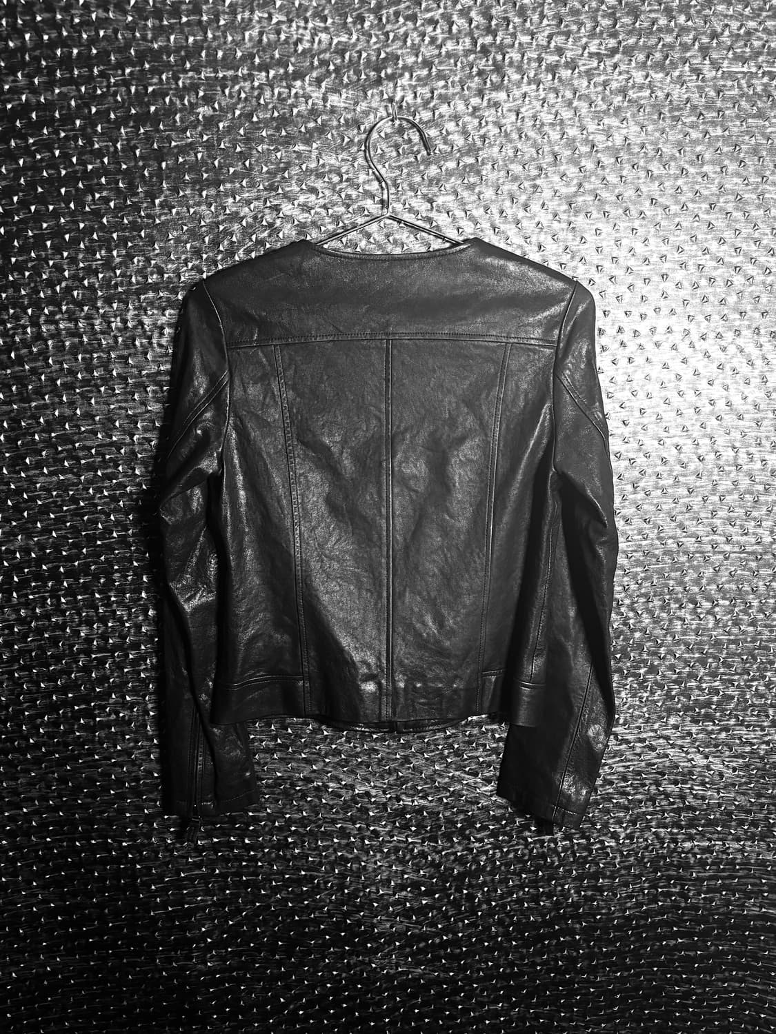 카라리스 투포켓 레더자켓 상품이미지2